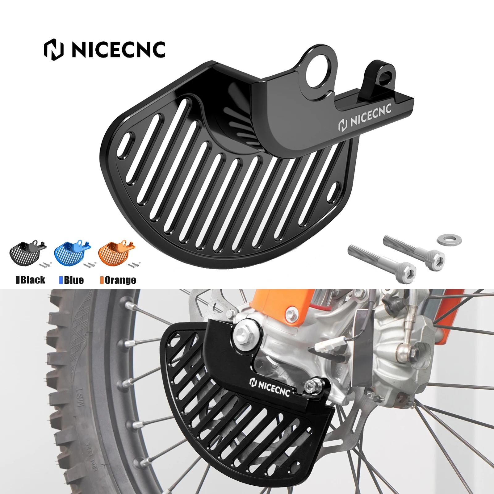 

For KTM EXC 300 TPI EXC 250 SXF 450 Husqvarna TE 300 TE 250 FE 250 FE 450 GasGas EC 300 EC 250 Motorcycle Front Brake Disc Guard