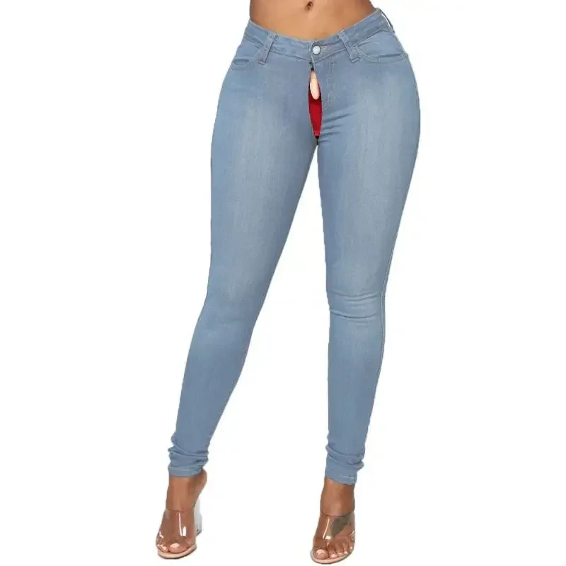 Calças virilha aberta lnvisible, jeans virilha aberta, fazer o seu sex Appeal experiência não mais invisível