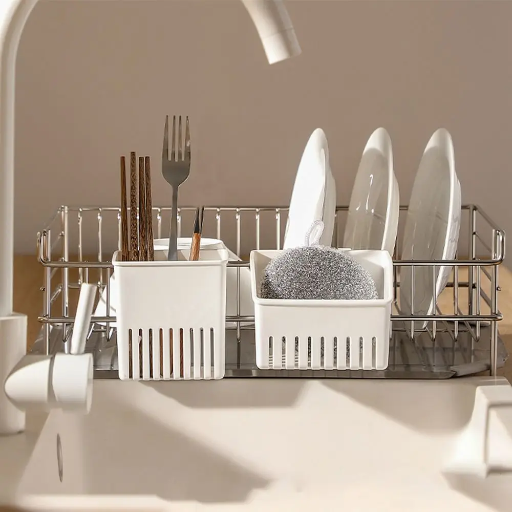 Suporte multifuncional de cozinha pauzinhos, Durable Tableware Storage Rack, Economize espaço pendurado Tableware Holder