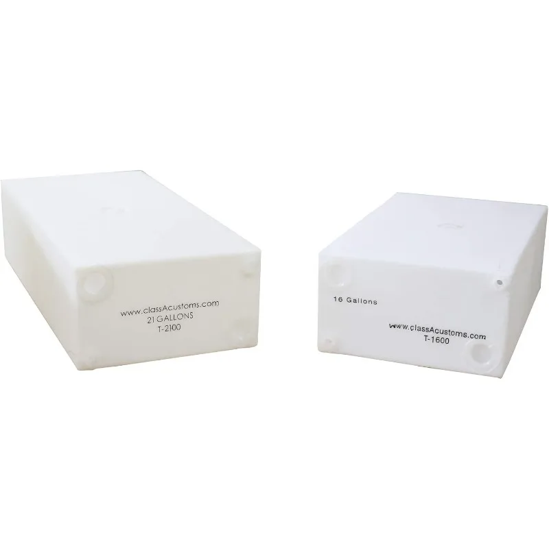 Class A Customs | RV Fresh and Gray Water Tank | Combo Pack (16 Gallon & 21 Gallon) | RV Water Holding Tanks