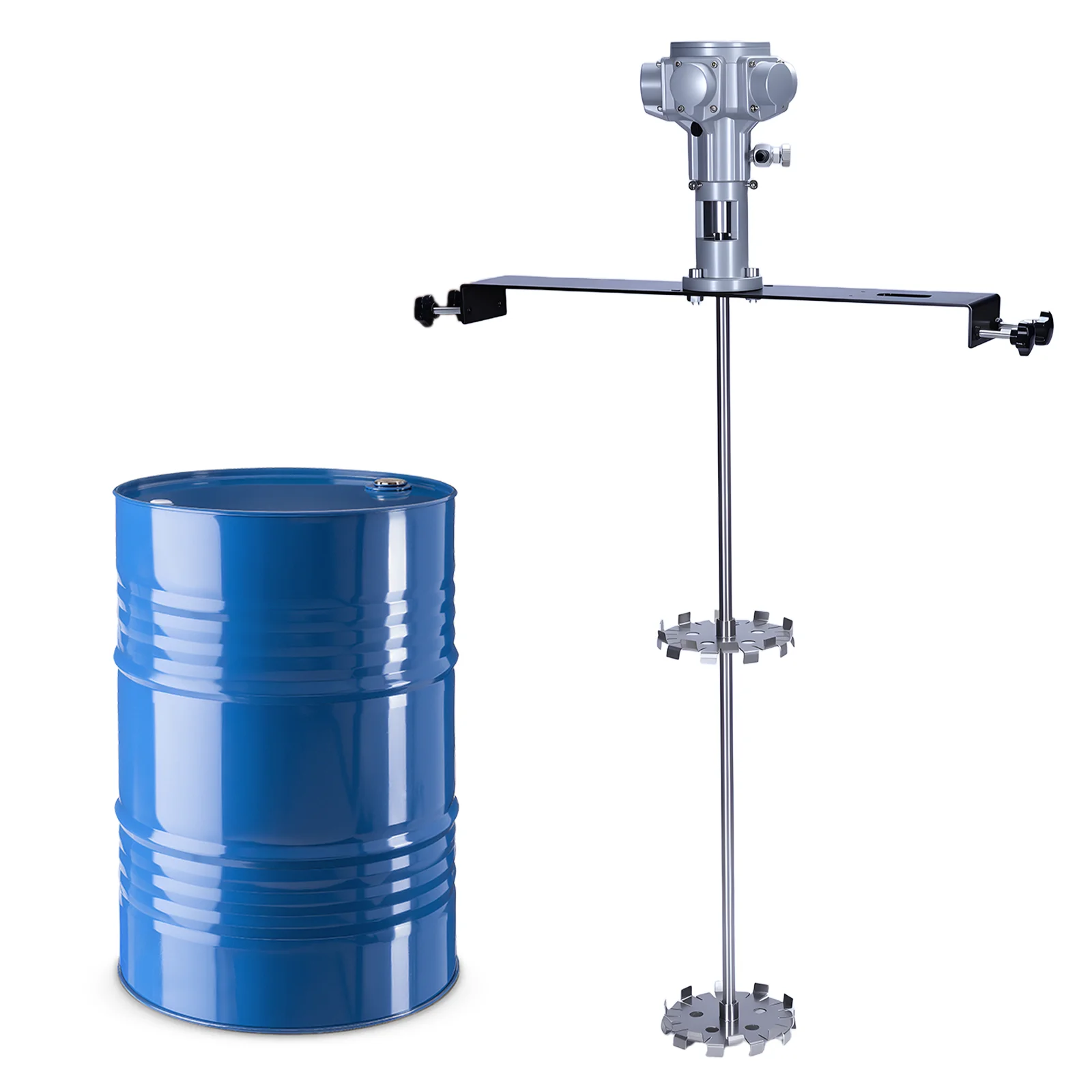 

Пневматический миксер для краски на 55 галлонов, 3/4 л.с., для химических материалов с вязкостью 1-5000 мПас, для баков, бочек и барабанов