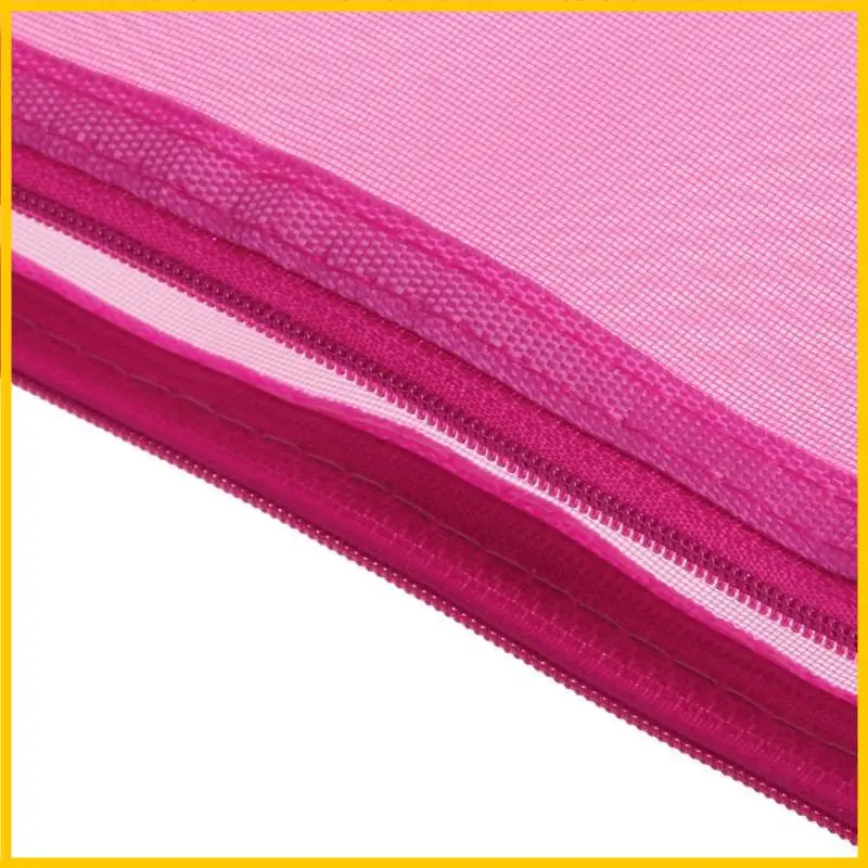 

Colored File Bag Large Zip-up Mesh Pocket Test Paper Holder Bag File Wallet for Adults Office Travel