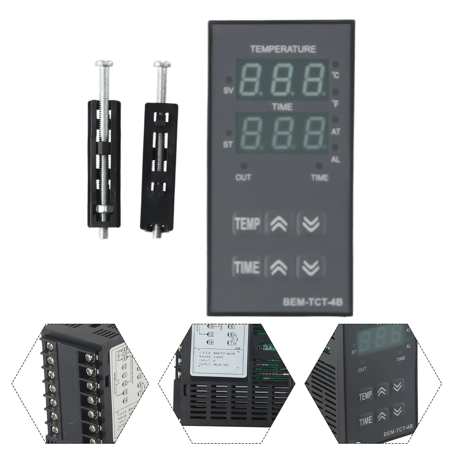 

Контроллер температуры времени 50, 60 Гц, ПИД-управление, регулятор температуры, времени, встроенный зуммер, цифровой термостат