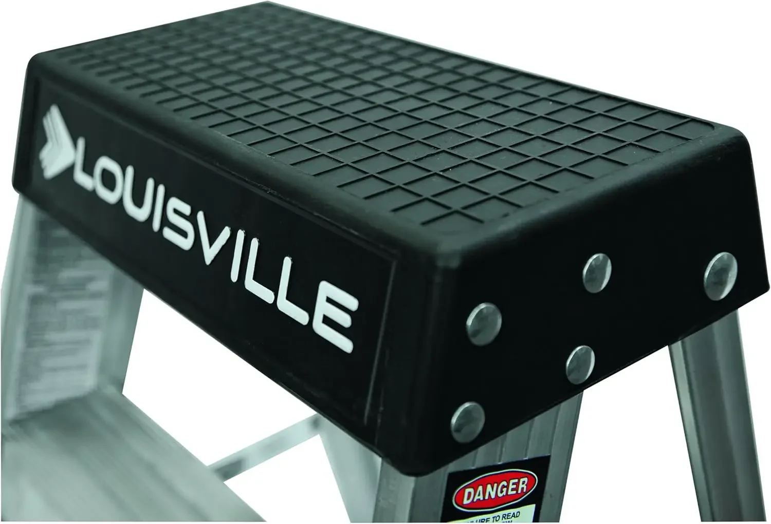 Ladder 2-Foot Aluminum Step Stool Industrial, 300-Pound Load Capacity, Type IA, AS3002