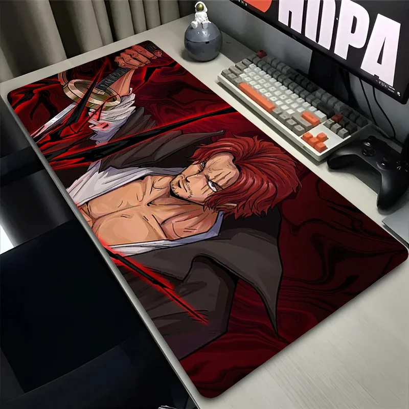 لوحة الماوس ألعاب مخصصة HD المنزل ماوس حصيرة O-one P-piece شانكس مكتب الحصير الجدول من مكتب السجاد ألعاب الفئران الطبيعية لوحة الماوس #1