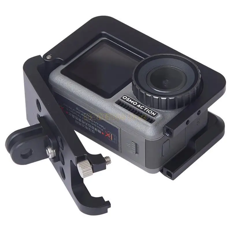 กรงกล้อง F62C vlogging เฟรมการถ่ายภาพแขนเสื้อสำหรับกล้องกีฬาแอ็คชั่น