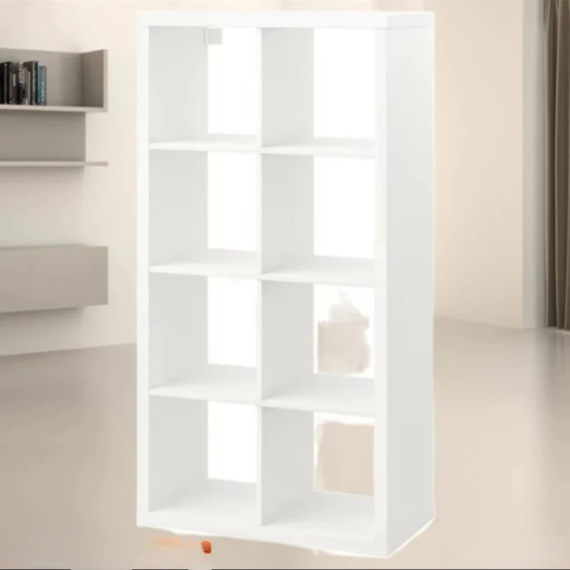 8-Cube Contemporary Bookshelf and Storage Cabinet for Home Office