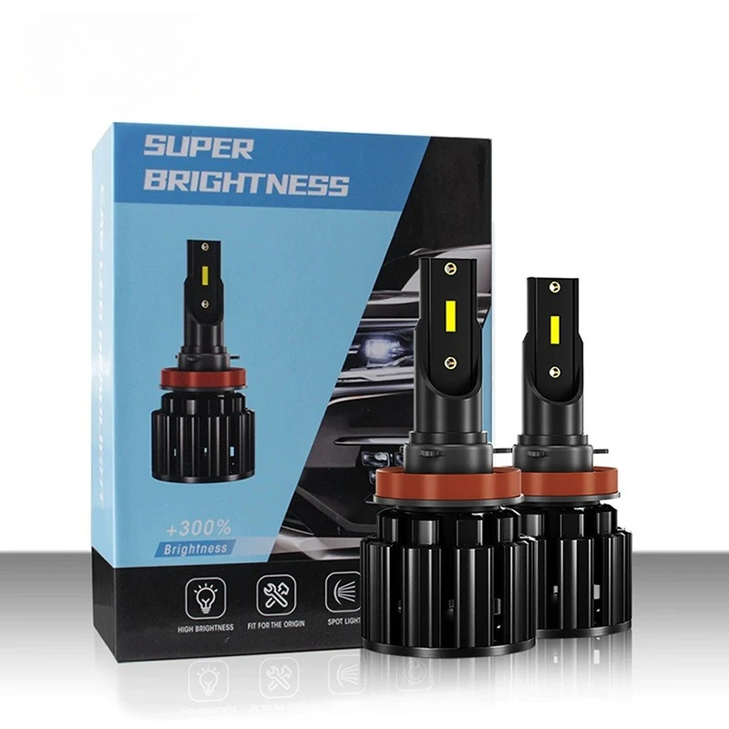 

Новые автомобильные светодиодные фары S8 100 Вт 10000LM H1 H4 H7 H11 Обновление дальнего ближнего света Передняя лампа Светодиодные фары Автомобильные аксессуары
