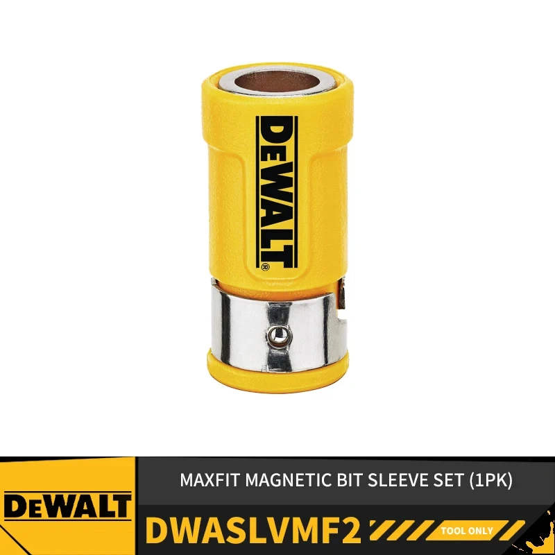 DEWALT DWASLVMF2 Magnetic Screw Holders, 2-Pack, Strong Bit Magnetizers for Screwdriver Bits
