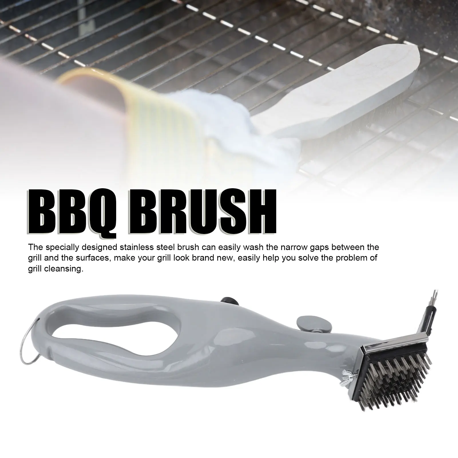 ZK20 Portable steam cleaning brush BBQ Grill cleaning brush Cleaning scraper BBQ grill detergent brush