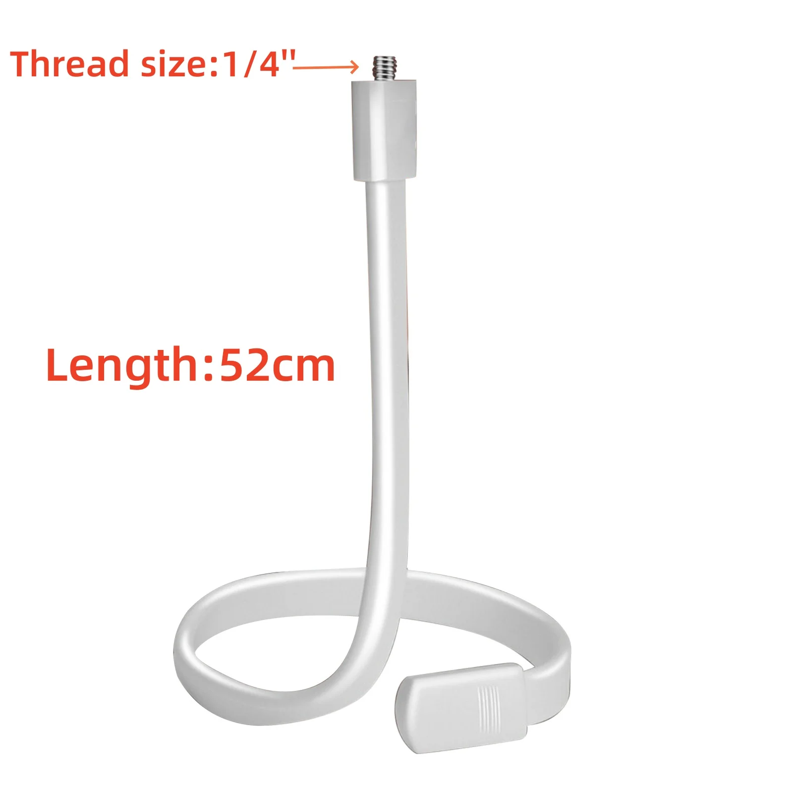Flexible Gooseneck Camera Mount 52cm Wrap Around Pole 1/4