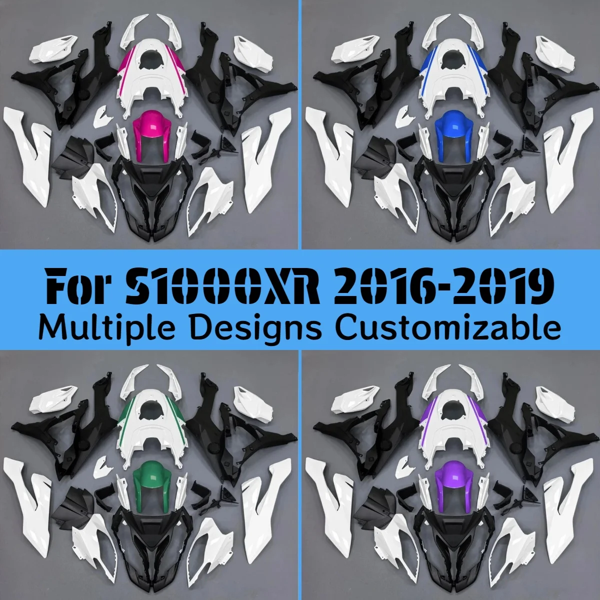 

For BMW S1000XR 2015-2019 Fairings S 1000XR 15-19 Motorcycle Accessories Injection Fairing Kit Cover Set