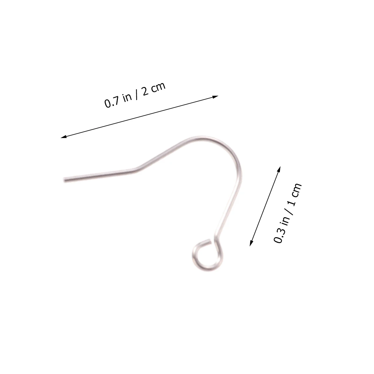 

100 PCS Jewelry for Women Earrings Jewellery Stud Simple Findings Small Studs Ladies