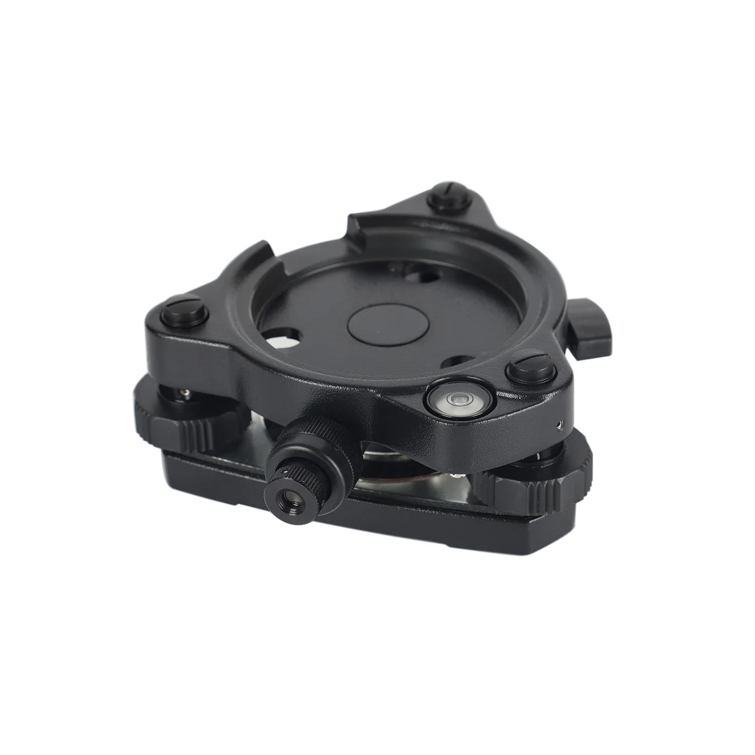 AJ10D3 Black Tribrach With Optical Plummet Twist Focus Tribrach For GPS Base Stations, Theodolites And Total Stations