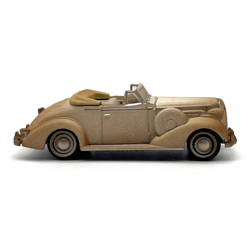 Modelo de coche Convertible de aleación fundida a presión, modelo de coche Vintage, edición especial, colección de juguetes para adultos, exhibición estática, adorno de recuerdo, 1:120