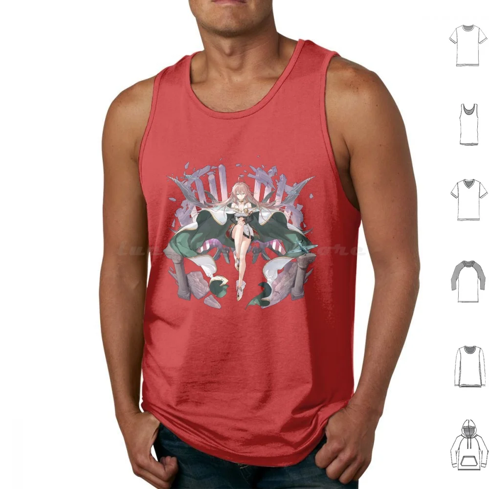 Impero-Azur Lane-Fully Loaded Tank Tops Vest Sleeveless Impero Fully Loaded Atago Prinz Eugen Akagi Belfast Bismarck Kaga