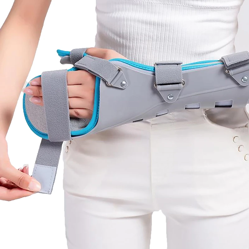 

Adjustable Hand Fracture Fixed Strap Sprain Carpal Tunnel Splint Posture Corrector Bandage Joint Pain Relief Wrist Support Brace