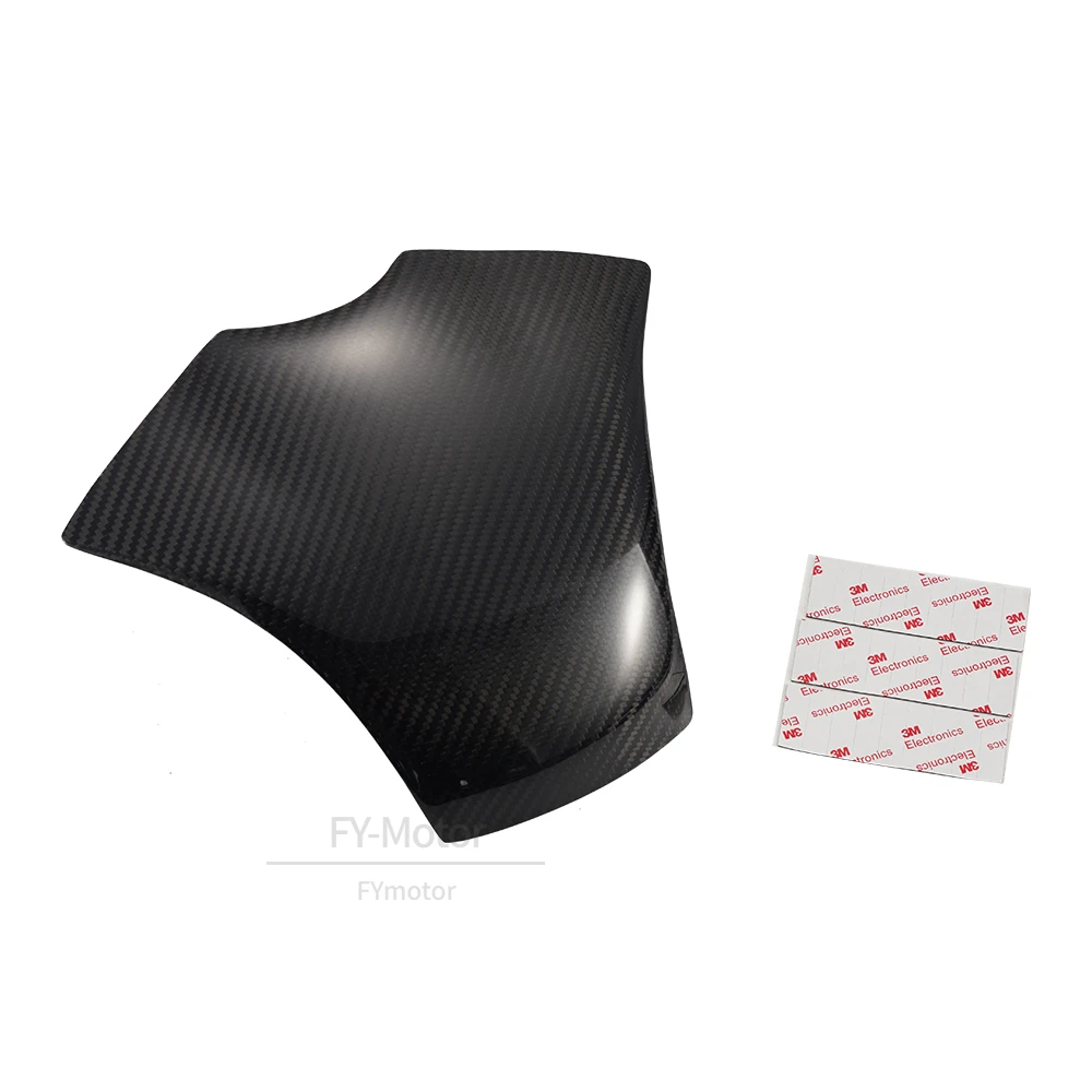 Motorcycle  Real Carbon Fiber Fuel Gas Tank Cover Protector Fit For Honda CBR600RR CBR 600 RR F5 2007-2012 2008 2009 2010 2011