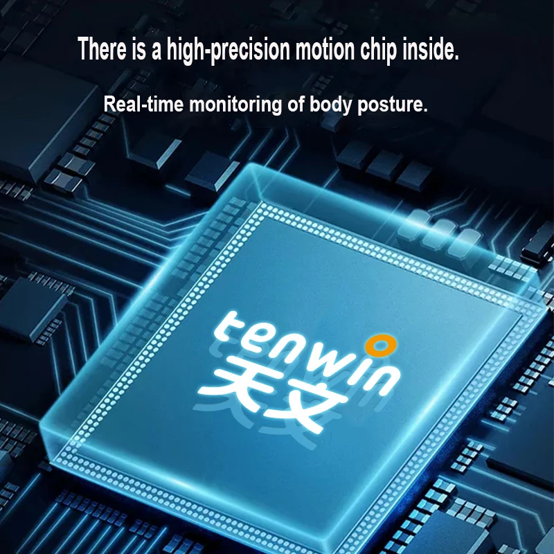 Tenwin Adjustable Smart  Posture Corrector Back Intelligent Brace Support Belt Shoulder Correction Spine Back Training