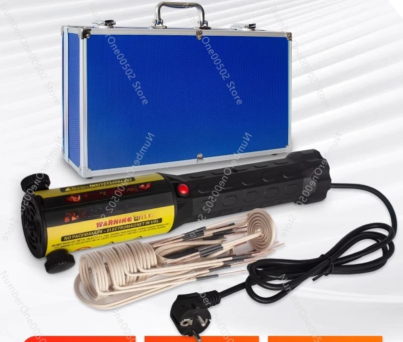 Small handheld high frequency electromagnetic induction heater nut removal metal gear quenching heater 220V