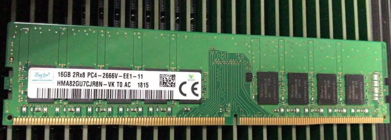 

Для HMA82GU7DJR8N-VK/HMA82GU7CJR8N-VK 16G 16GB 2RX8 PC4-2666V 2666 ECC UDIMM