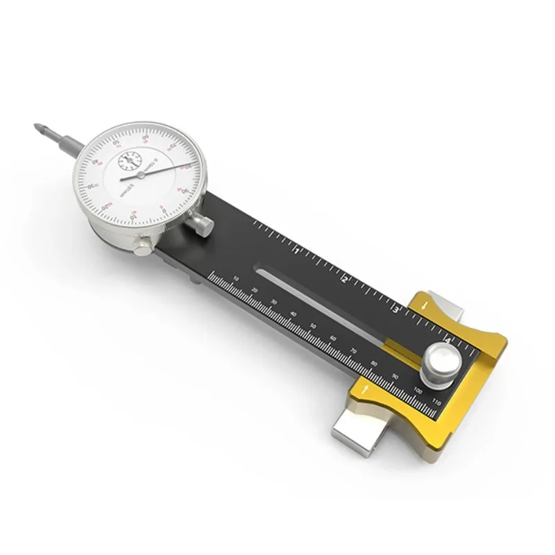 

Калибратор с циферблатом настольной пилы, калибратор индикатора глубины параллелизма пилы, вспомогательный инструмент для деревообработки, портативный