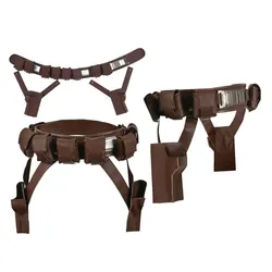 TV Fantasy Bo Katan Cosplay Waistband Belt Holster Set Adult Women Fantasia Halloween Carnival Costume Accessories Prop