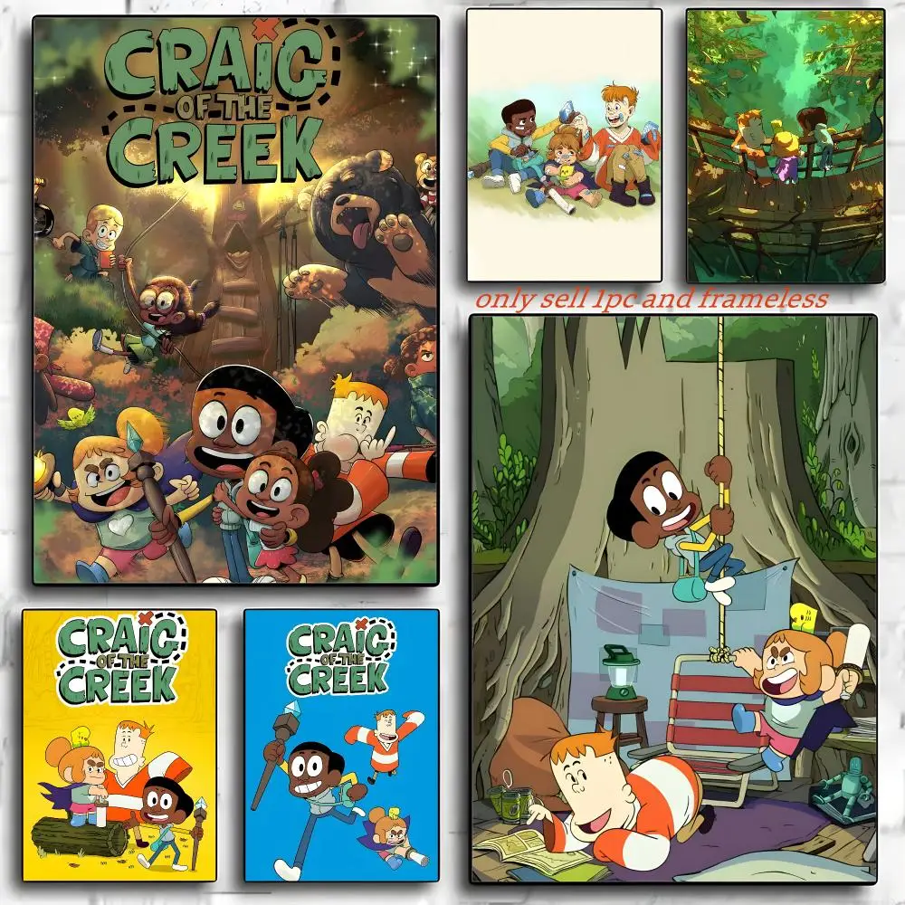 Craig Of The Creek Poster Poster HD Art Sticky Wall Waterproof Home Living Room Bedroom Bar Aesthetic Decoration