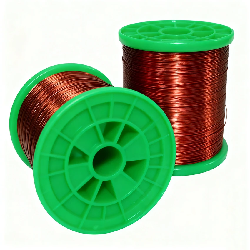 QZY-2/180 Polyester Imine Enameled Wire 500g 0.15-1.2mm High Temperature Resistant Wire Including Suitable for Electric Tools