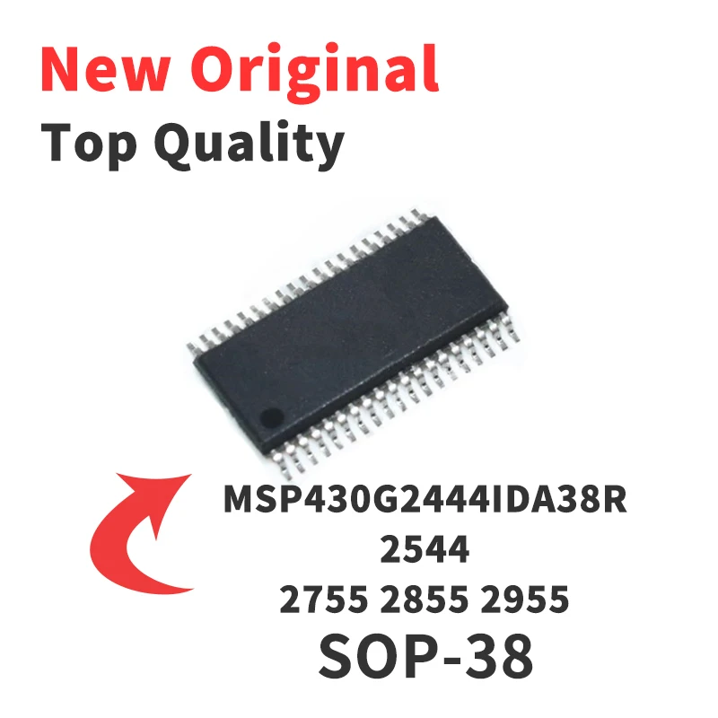 1 Piece MSP430G2444IDA38R MSP430G2544IDA38R MSP430G2755IDA38R MSP430G2855IDA38R MSP430G2955IDA38R TSSOP-38 Chip IC