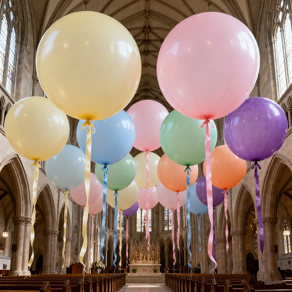 

36inch 90cm Giant Macaron Balloons Birthday Party Decoration Wedding Baby Shower Holiday Celebration Large Helium Balloon