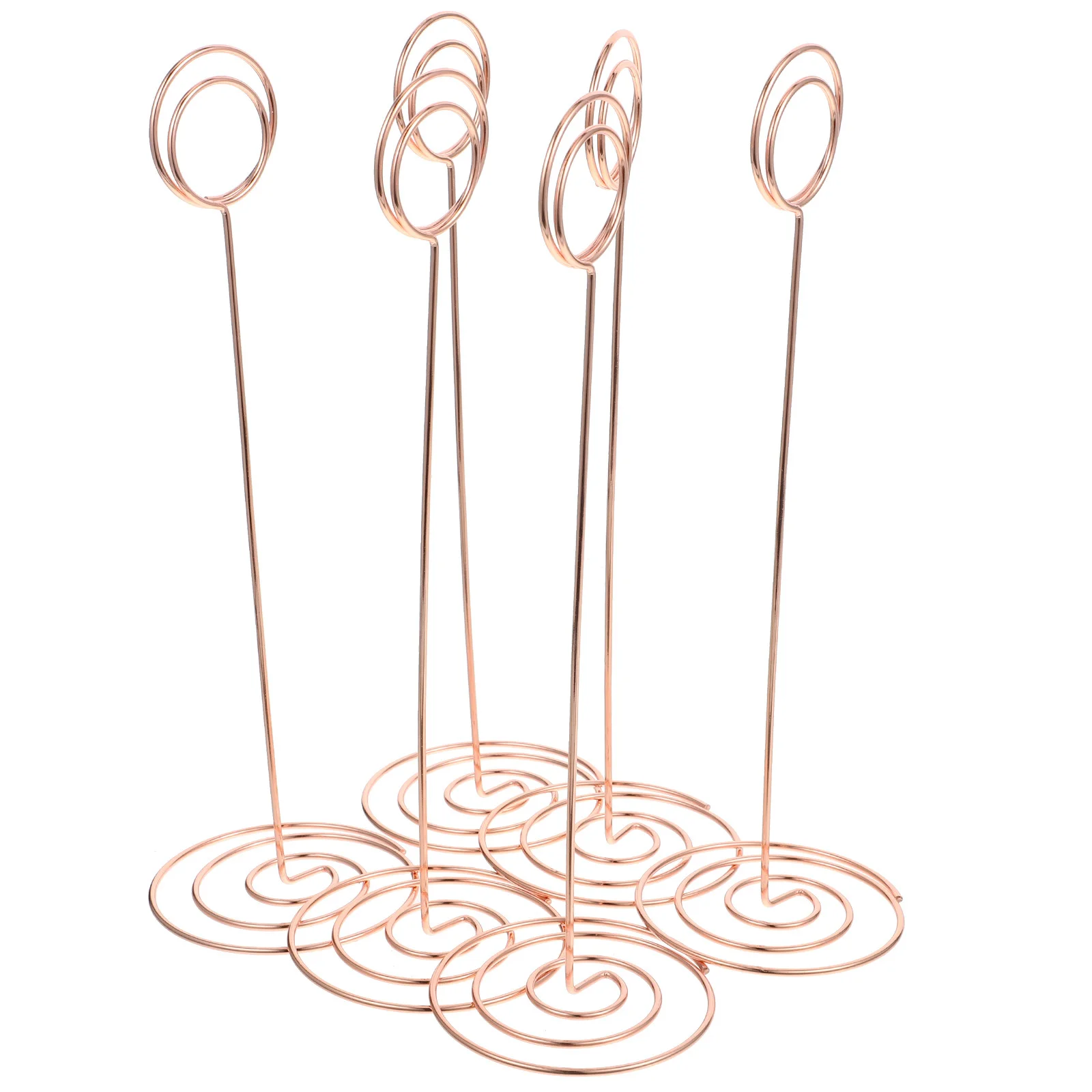 

12Pcs Memo Holders Durable Picture Holder Stands for Wedding Table Cards Photo Place Card Holders Place Card Holder