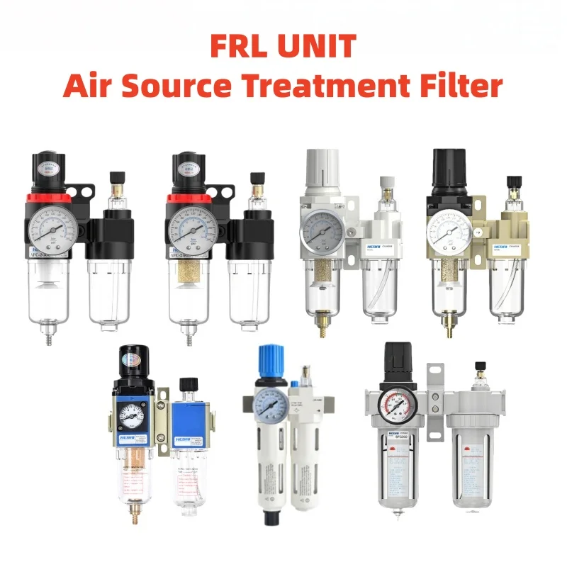 AFC2000 AC2010-02 GFC200-08 SFC200 Air Compressor Oil and Water Separator Air Filter Is Used to Reduce the Pressure Valve