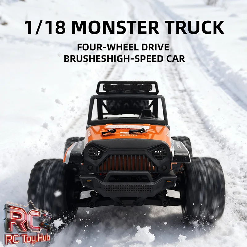 New RC Remote Control Off Road Truck 4WD Full Scale High Speed Drift Climb Racing Stunt All Terrain Toy Car For Kids And Adults
