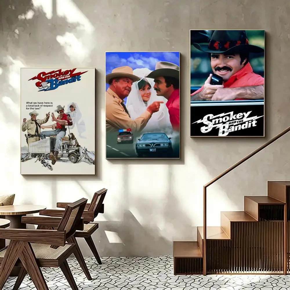 Smokey And The Bandit Poster Poster HD Prints Painting Wall Art For Living Room Home Bedroom Decoration