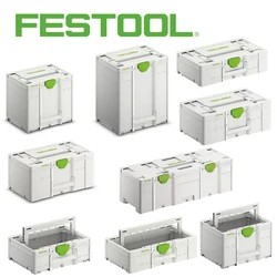 Festool-ミニシステムステンレスツールボックス、収納ツール、主要な大工仕事、すべて積み重ね、滑り止め部品、電源アクセサリー