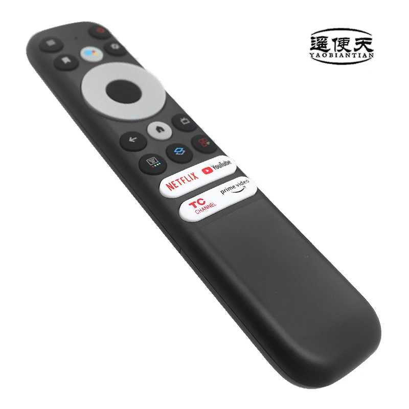 RC902N FMR1 Bluetooth Voice Remote for TCL 55/65/75R646, 55/75S546 Mini LED QLED 4K UHD Smart TVs