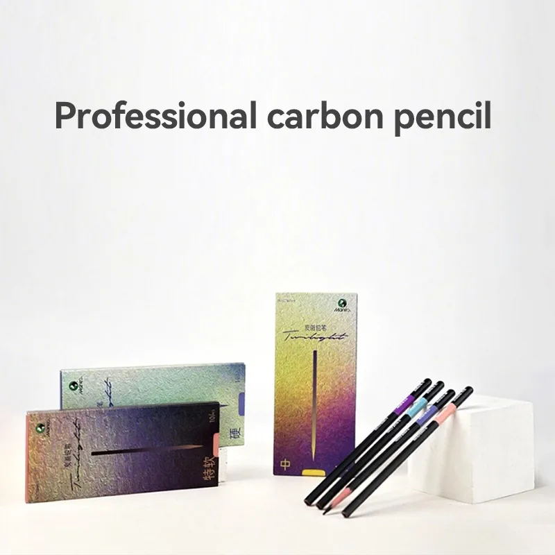 10/12pcs Charcoal Pencil Drawing Sketching Shading Professional Extra Soft/Medium/Hard for Artists Adult Art Graphite Pencil Set