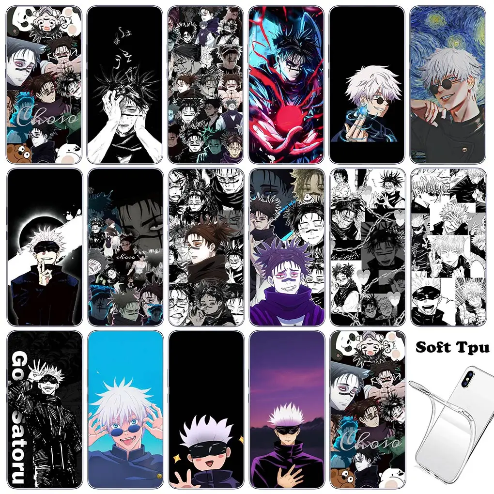 Choso Jujutsus Gojo Satoru Kaisens Itadori Yuji Case for Motorola Moto Edge 40 Pro 30 neo 20 Fusion Ultra G200 E22 E40 E30 E22I