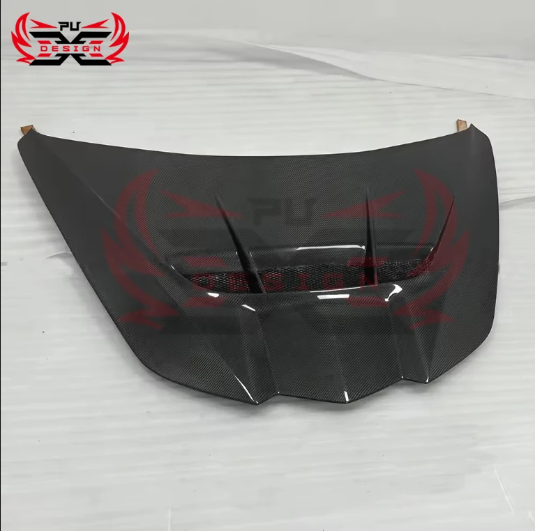 ZR1 Style Carbon Fiber Hood  For Chevrolet Corvette C8  Car Accessories Carbon Bonnet Engine Cover