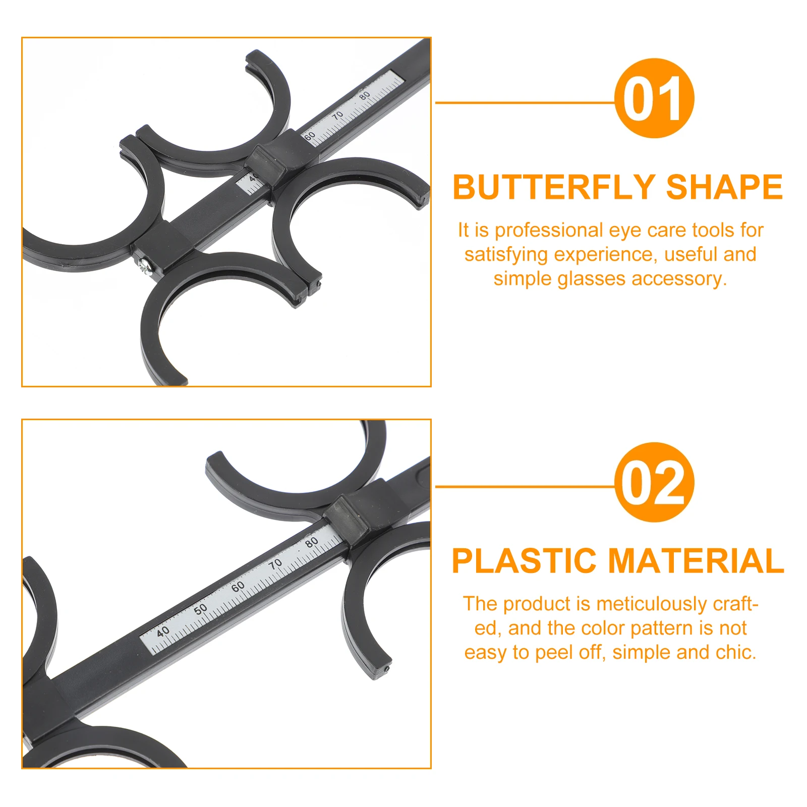 

1pc Optical Flipper Visual Test Tool Adjustable Ophthalmic Flipping Utensil For Glasses Parts Practical Optometry