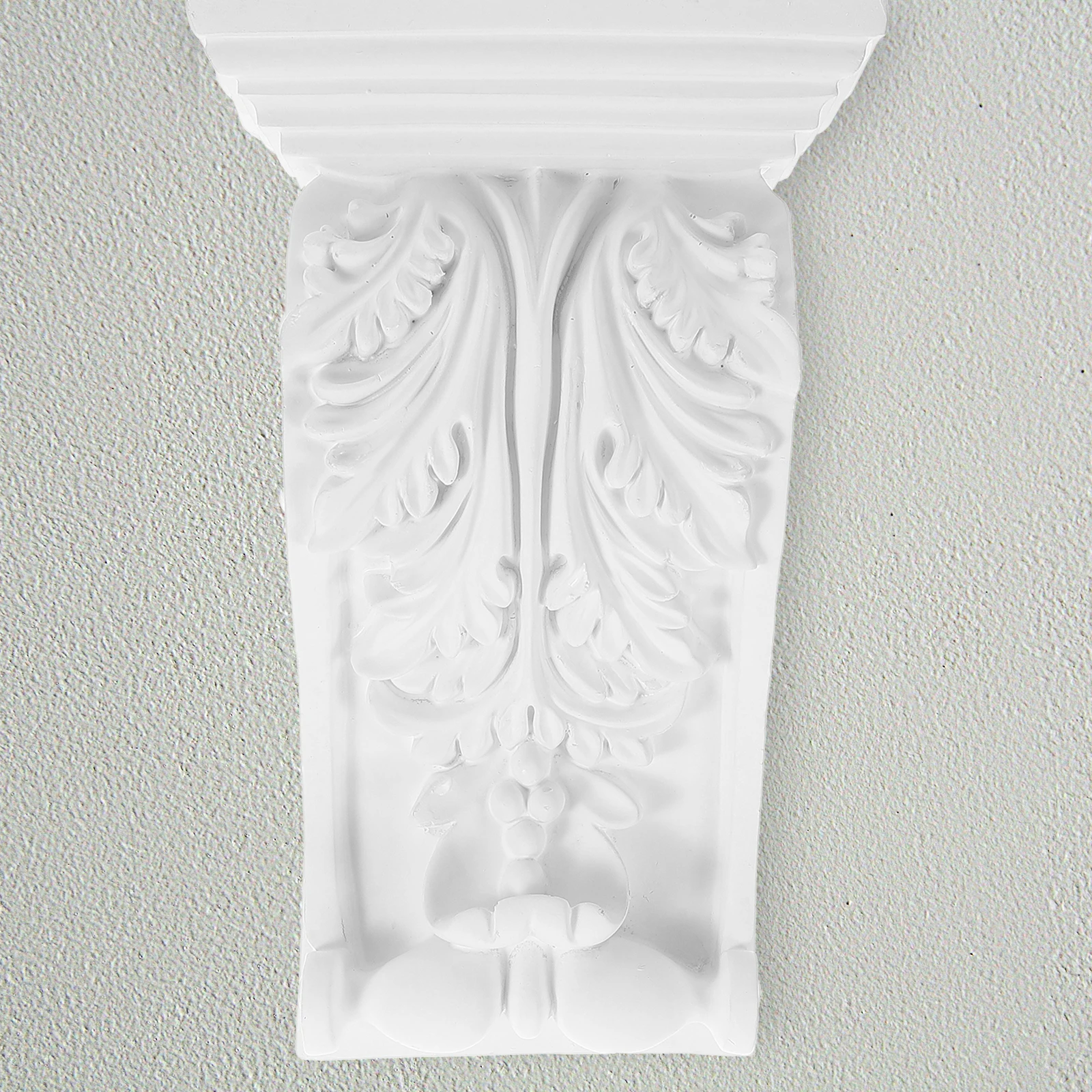 

European Style PU Ceiling Decorative Carved Column Head Molding Lightweight Durable Multiple Colors Home Office Stair