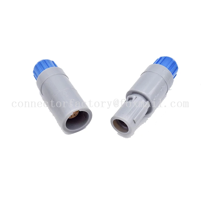 PAG 0° PAA 40° PAB 60° PAC 80° 1P 2 3 4 5 6 7 8 9 10 12 14Pin Medical Plastic Round Push-pull Self-locking Connector Male Plug