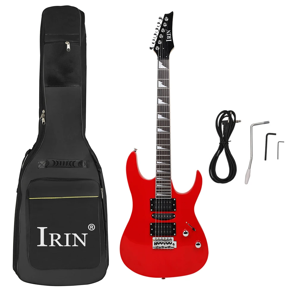 

IRIN 6 Strings 39 Inch Electric Guitar 24 Frets Maple Body Neck Electric Guitarra With Bag Necessary Guitar Parts & Accessories