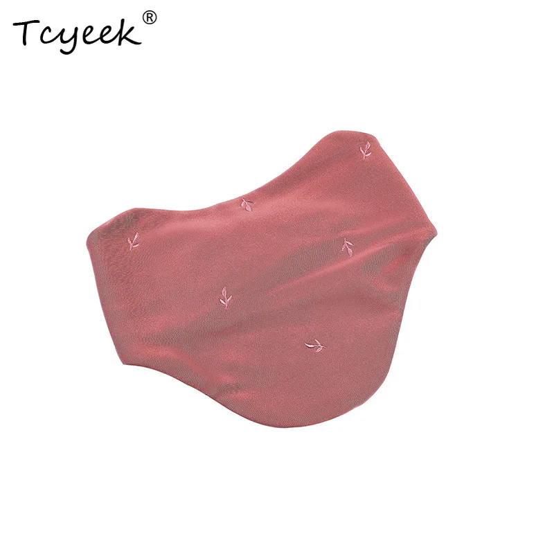 

Tcyeek, Filling 100%Pure Silk Warm Neckerchief, Women's Thicken Embroidery, Soft Warm Ring Scarf, 2024 Autumn Winter A48018QM