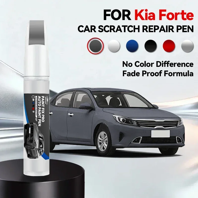 

Ручка-корректор для ремонта лакокрасочного покрытия KIA Forte 2008-2025 (TD, YD, BD) – Удаление царапин, аксессуары для авто, черный/белый цвет