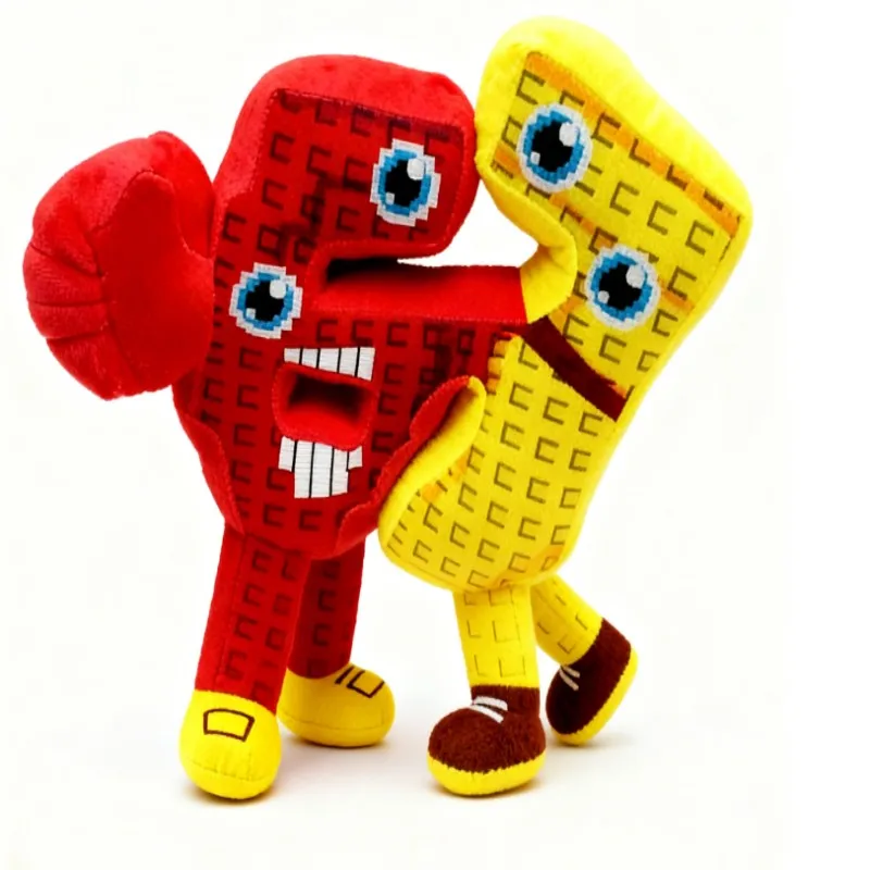 ตุ๊กตาผ้าเนื้อนุ่ม 14+y STEAL A BRAINROT ขนาด 21 ซม. สีฟ้าลายโมเสก ของขวัญวันเกิด