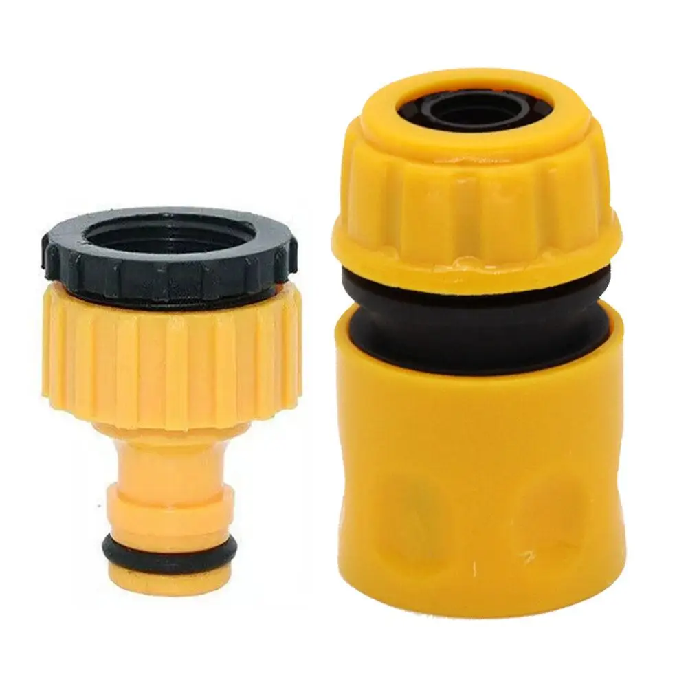 1pcs Universal Garden Car Water Hose Pipe Tap Adapter Connector New Hosepipe Fitting D6m8