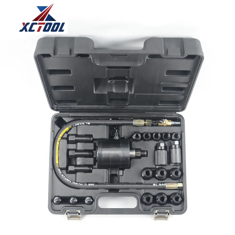 Heißer Verkauf Entfernung Werkzeug Sets Automotive Werkzeuge Diesel Kraftstoff Pneumatische Puller Set für Injektor Entfernung Werkzeug