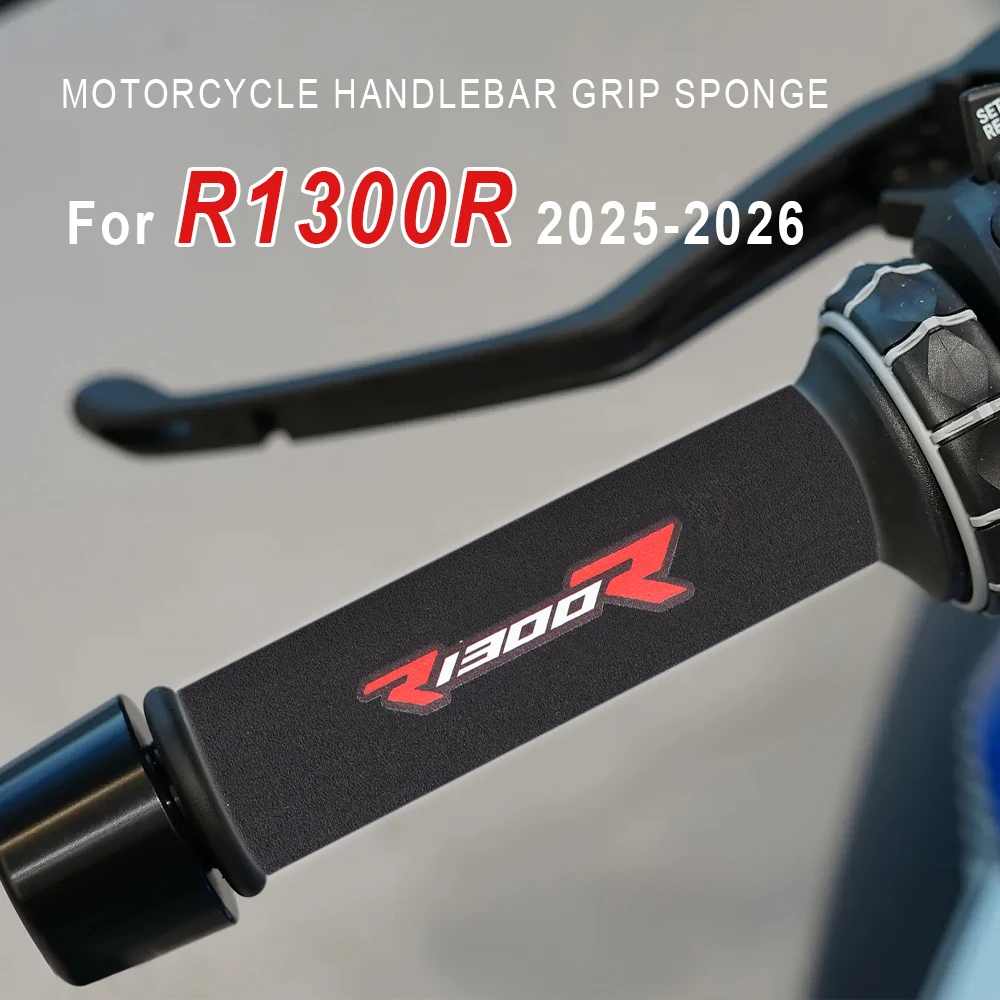 Anti-slip Motorcycle Handlebar Grip Sponge For BMW R1300R R1300 1300R R 1300 R 2025 2026 Soft Handle Bar Grips Cover Accessories